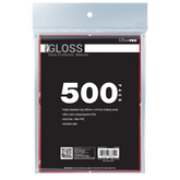 Ultra Pro - Micas PRO-Gloss Standard Deck Protector: Red c/500 - Gamesmart